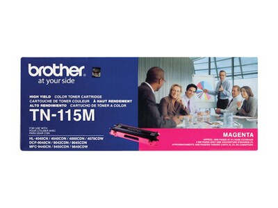 Brother TN115M Toner Cartridge - Magenta