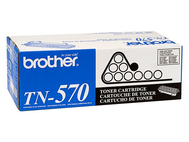Brother BRTTN570 TN570 High Yield Toner Cartridge - Black