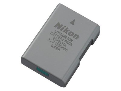 Pile Li-ion rechargeable Nikon EN-EL14A pour appareils photo Nikon