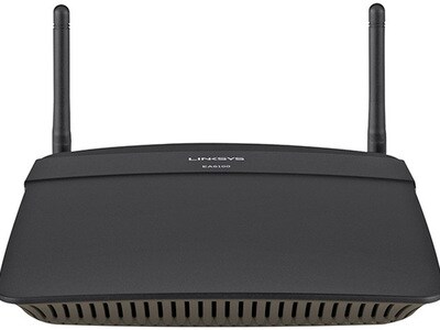 Routeur Wi-Fi intelligent à double bande et port USB 2.0 AC1200 EA6100-CA de Linksys