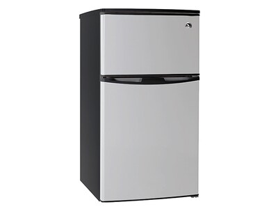 Réfrigerateur d'Igloo de 3,2 pi. cu. avec 2 portes -acier inoxydable