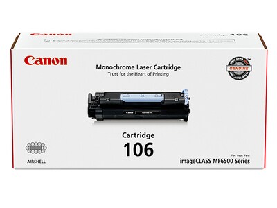 Cartouche laser monochrome 106 de Canon