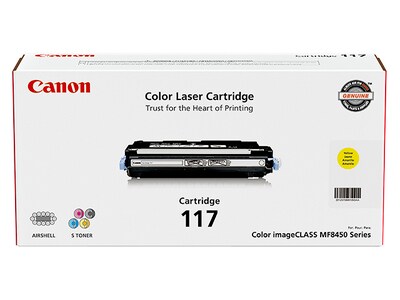 Canon 117 Toner Cartridge - Yellow