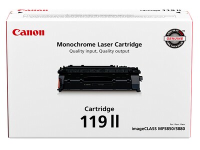 Canon 119 II Toner Cartridge - Black