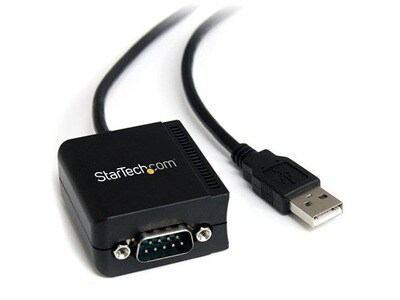 Câble adaptateur de StarTech, 1 port USB FTDI vers série RS232 avec rétention COM