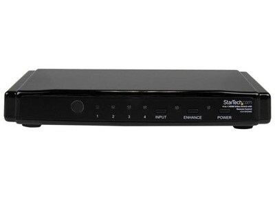 StarTech 4-to-1 HDMI Video Switch and Remote Control