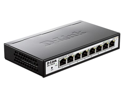 Commutateur Gigabit EasySmart DGS-1100-08 de D-Link à 8 ports
