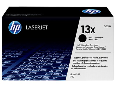 Cartouche d’encre en poudre LaserJet 13X de HP – noir (Q2613X)