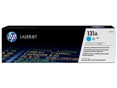Cartouche de toner LaserJet 131A de HP - cyan (CF211A)