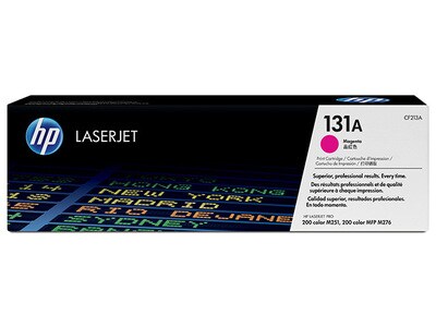 Cartouche de toner LaserJet 131A de HP - magenta (CF213A)