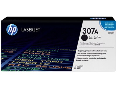 Cartouche d'encre LaserJet 307A (CE740A) de HP - noir