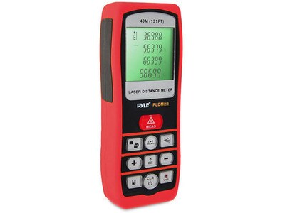 Appareil portatif de mesure des distances au laser PLDM22 de Pyle