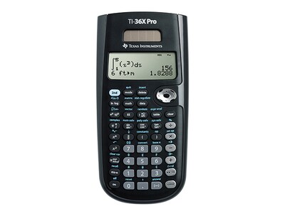 Calculatrice scientifique TI-36X Pro de Texas Instruments - noir