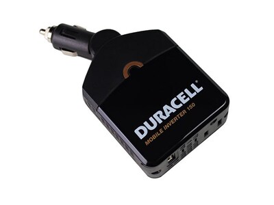 Convertisseur de puissance Mobile 150 Power DRINVM150 de Duracell avec USB 2,1 AMP