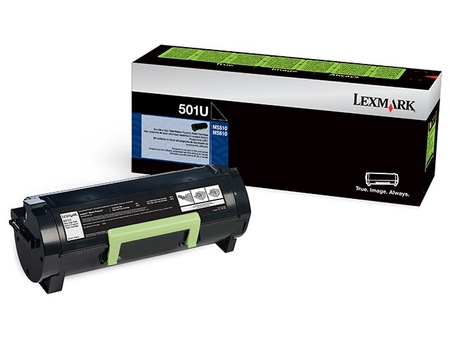 Lexmark 50F1U00 Ultra High Yield Return Program 501U Laser Toner Cartridge