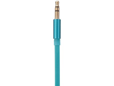HeadRush 1.2m (4') Flat 3.5mm Audio Cable - Teal