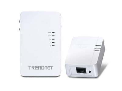 Trousse de points d'accès sans fil Powerline 500 AV 2,4 GHz TPL-410APK de TRENDnet