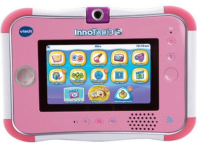 VTech InnoTab 3S PLUS French Interactive Learning Wi-Fi Tablet - Pink