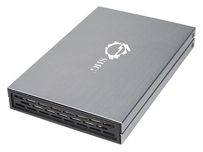 SIIG JUSA0912S1 SuperSpeed USB 3.0 to SATA 2.5" Storage Enclosure - Grey