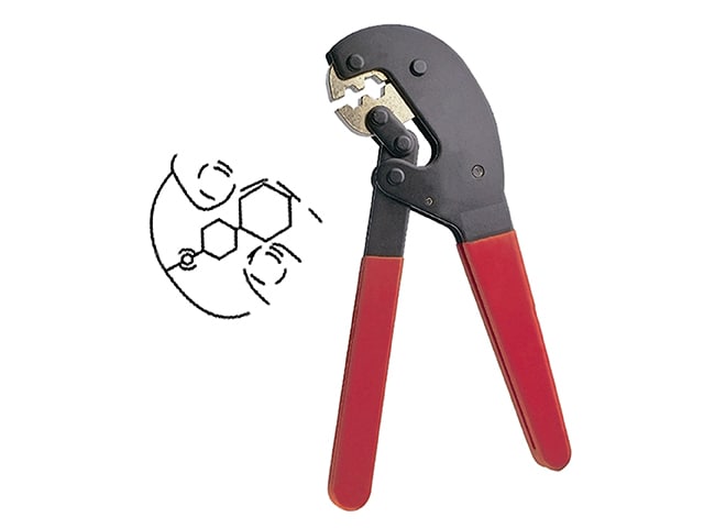 HV Tools HV106F Professional Crimping Tool HEX Type
