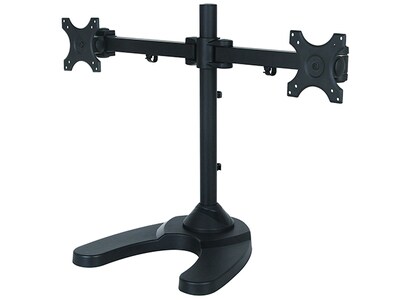 TygerClaw LCD6002 Dual-Arm Desk Mount for Monitors up to 24"