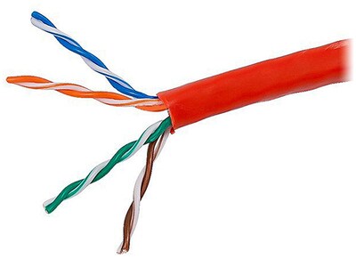 TygerWire CAT5511000R 300m (1000') Cat5e Cable - Red