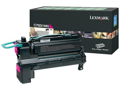 Lexmark C792X1MG Extra High Yield Return Program Print Cartridge - Magenta