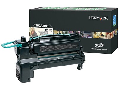 Lexmark C792X1YG Return Program Print Cartridge - Black