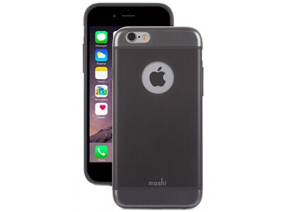 Étui rigide iGlaze de Moshi pour iPhone 6/6s  – Noir