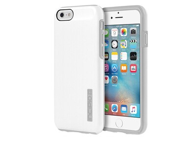 Incipio DualPro SHINE Case for iPhone 6/6s/7/8 - White & Grey