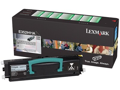 Lexmark E352H11A E350, E352 High Yield Return Program Toner Cartridge