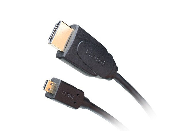 - 6 Foot Supports Ethernet 4K HDR and ARC Black Basics Flexible and Durable Micro HDMI to HDMI Cable 4K@60Hz, 18Gbps 3D 