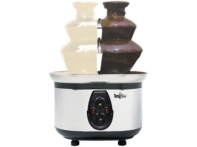 Total Chef Double Chocolate Fountain - Stainless Steel
