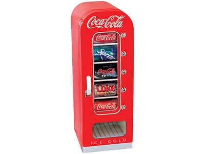 Koolatron Coca Cola Vending Fridge - 10 Can Capacity