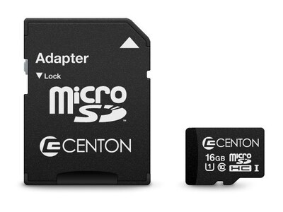 Centon UHS1 MicroSD Flash Card - 16GB