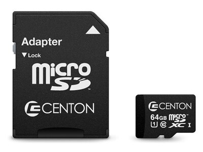Centon Micro SDXC Class 10 with Jewel Case - 64GB