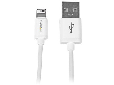 Câble USB à connecteur Lightning de 1 m (3 pi) de StarTech - blanc