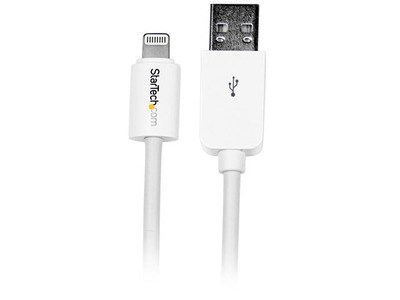 Startech 3m (10') Long Lightning to USB Cable - White
