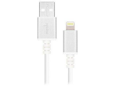 Câble de données Lightning à USB 3 m (10 pi) de Moshi - blanc