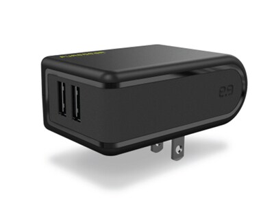 PureGear 4.8A Dual USB Wall Charger - No Cable