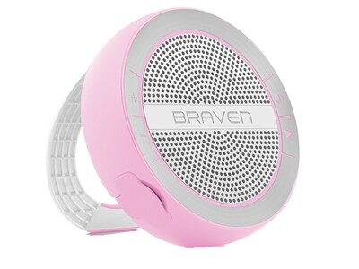 BRAVEN Mira Series Ultra-Portable Waterproof Bluetooth® Speaker - Pink