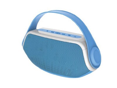 SYLVANIA SP233BL Bluetooth Portable Boom Box - Blue