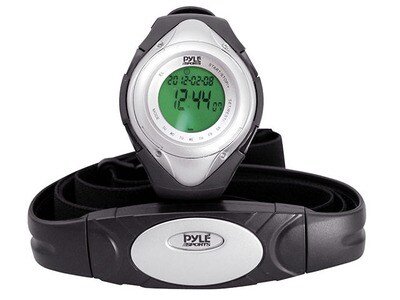 Pyle Heart Rate Monitor Watch - Silver