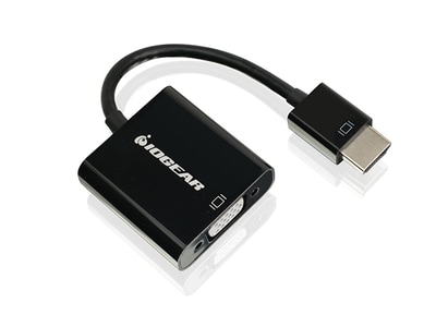 IOGEAR GVC311 HDMI-to-VGA Adapter with Audio Support - Black