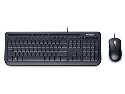 Microsoft Wired Desktop 600 Keyboard & Mouse - English