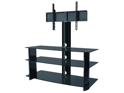 Electronic Master TVS67BLK TV Stand with 37" - 60" Mounting Bracket - Black