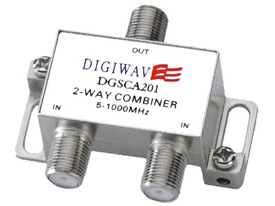 Digiwave DGSCA201 2-Way Antenna Combiner for 5 to 1000Mhz