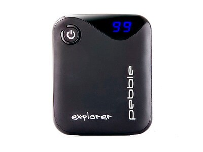 Veho VPP-005-EXP PEBBLE Explorer 8400mAh Portable Charger - Black