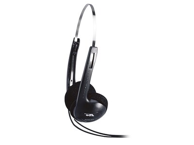 Cyber ACM-62B Acoustics On-Ear Stereo Headphones - Black
