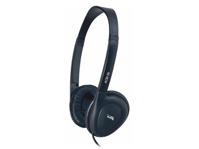 Cyber Acoustics ACM-90B OEM On-Ear Stereo Headphones - Black